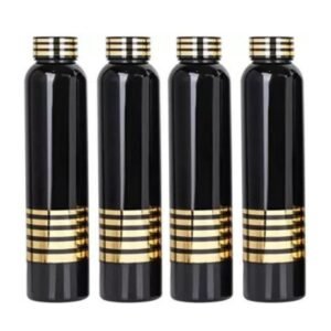 Black - Pack Of Four PET Bottle