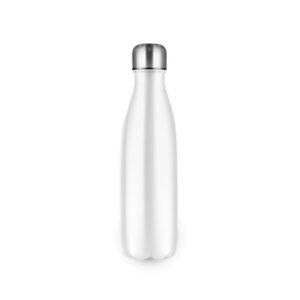 Stainless Steel - Vacuum Insulated Bottle - White