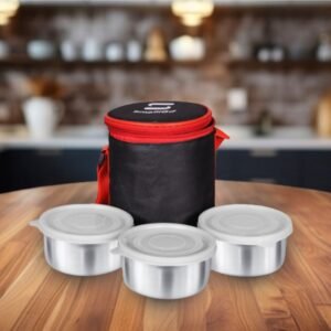 Smalligo - Stainless Steel Lunch Box set