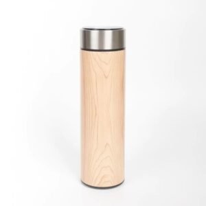 Wooden Temperature Water Bottle